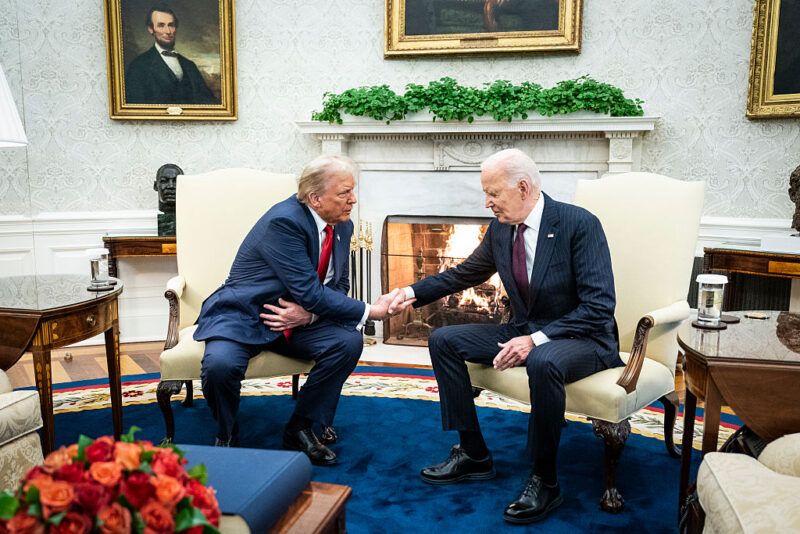 The 100-Day Challenge: Biden And Trump Side By Side
