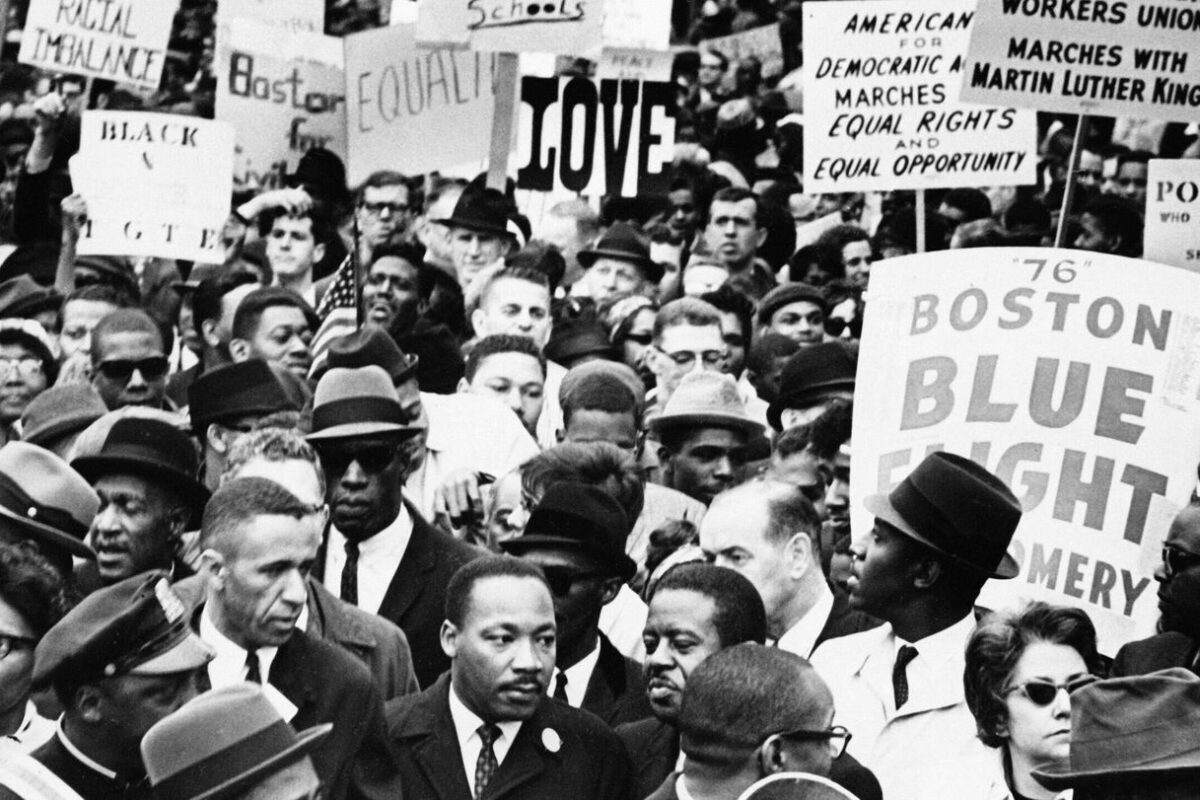 Trump’s attack on diversity takes center stage as Boston remembers 1965 Freedom Rally led by MLK
