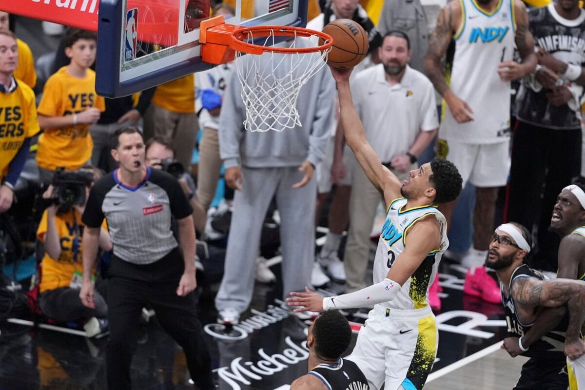 Tyrese Haliburton scolds his father for sparking postgame fracas after Pacers eliminate Bucks