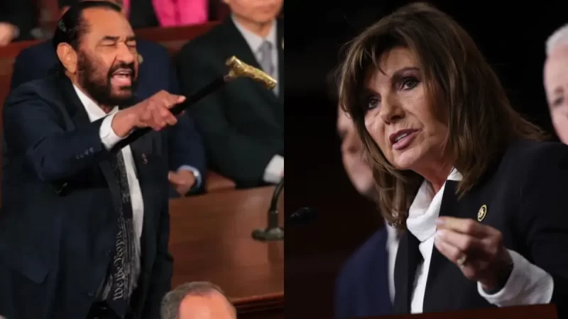 ‘We’re Not Going Back!’: Al Green Slams White Congresswoman Who Called Him Racial Slur and Pushed Wild Conspiracy That His Cane He Waved at Trump Hides a Gun