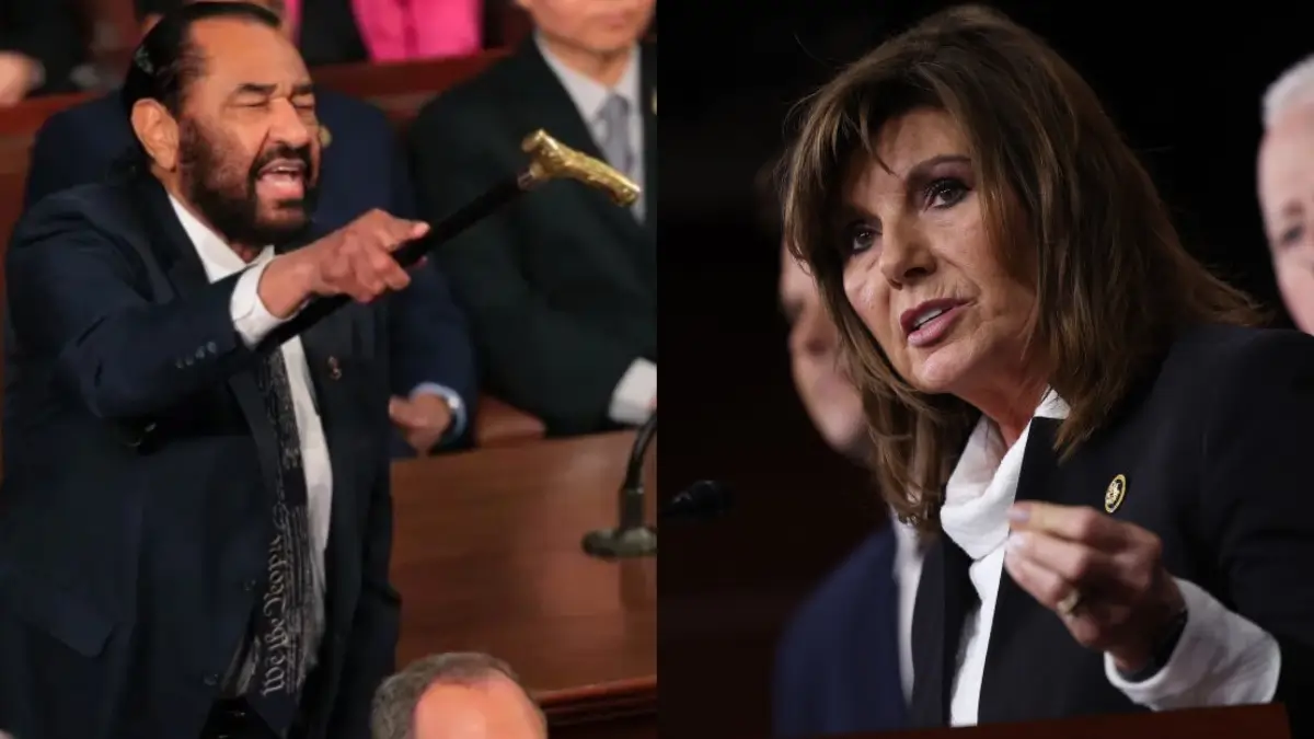 ‘We’re Not Going Back!’: Al Green Slams White Congresswoman Who Called Him Racial Slur and Pushed Wild Conspiracy That His Cane He Waved at Trump Hides a Gun