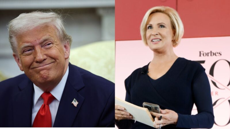 ‘He’s Cheating on Melania OMG’: Resurfaced Clip Shows Donald Trump Flirting with ‘Morning Joe’ Host as She Runs Her Fingers Through His Hair