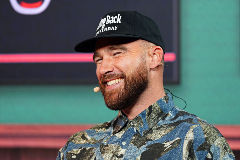 ‘No Way He Looks Like That Without Tay’: Travis Kelce Barely Recognizeable as He Debuts New Look During Outing Without Taylor Swift