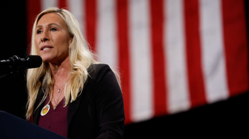 Marjorie Taylor Greene called ‘butch body bigot,’ Black protester tased by police at town hall