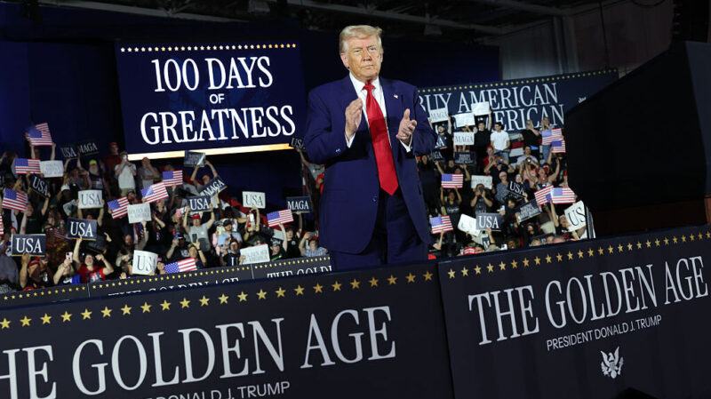 ‘Nothing will stop me’: Defiant Trump says voters ‘signed up’ for tariffs amid rising costs and economic slump