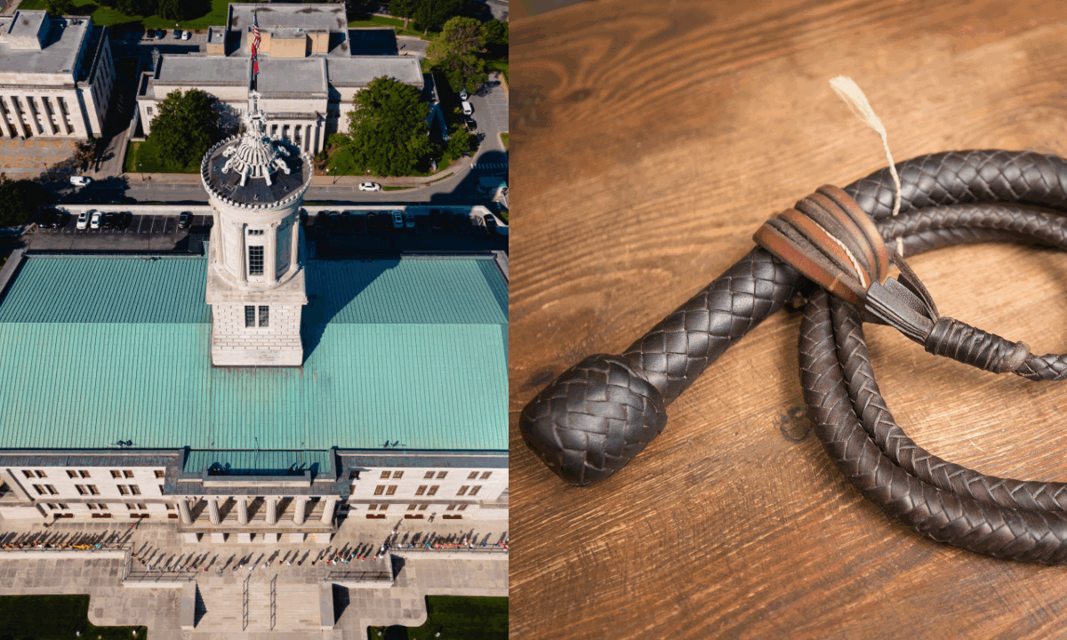 Tennessee Republican lawmakers condemned by Black Caucus for posing with whips