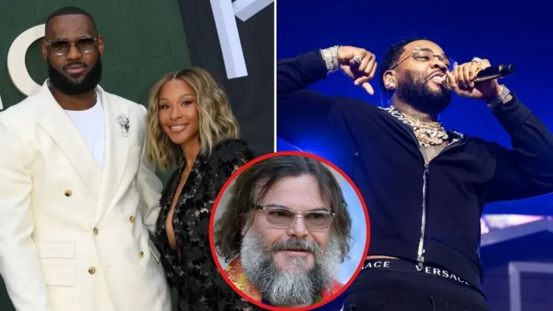 ‘I Know You See Jack Black Right There’: Kevin Gates Tries to Taunt LeBron James Courtside Over Wife Savannah James as Jack Black’s Wild New Look Steals the Spotlight
