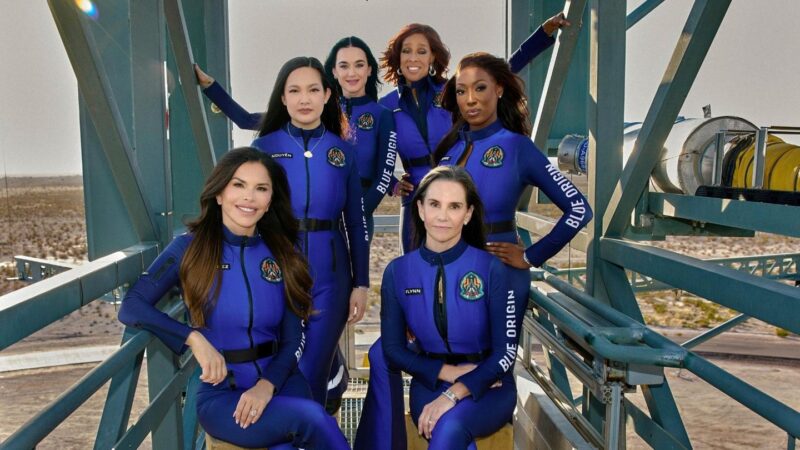Blue Origin launches an all-female celebrity crew with Katy Perry, Gayle King and Lauren Sanchez