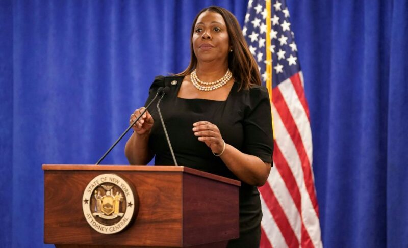 NY AG Letitia James Considers Probe Into Trump’s Tariff Flip-Flop