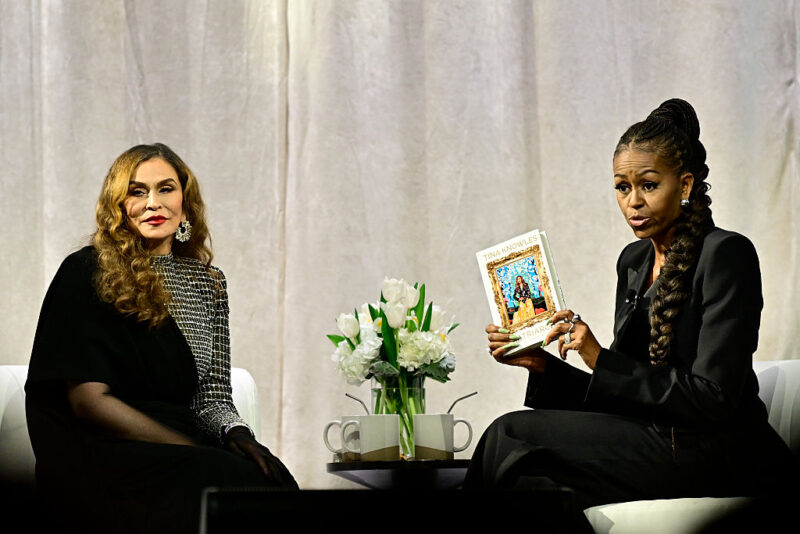 Watch: Michelle, Tina & Kamala Put Their Boots On The Ground