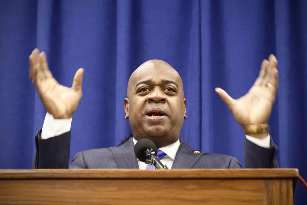 Newark Mayor Ras Baraka Arrested At Protest Against Private Ice Facility