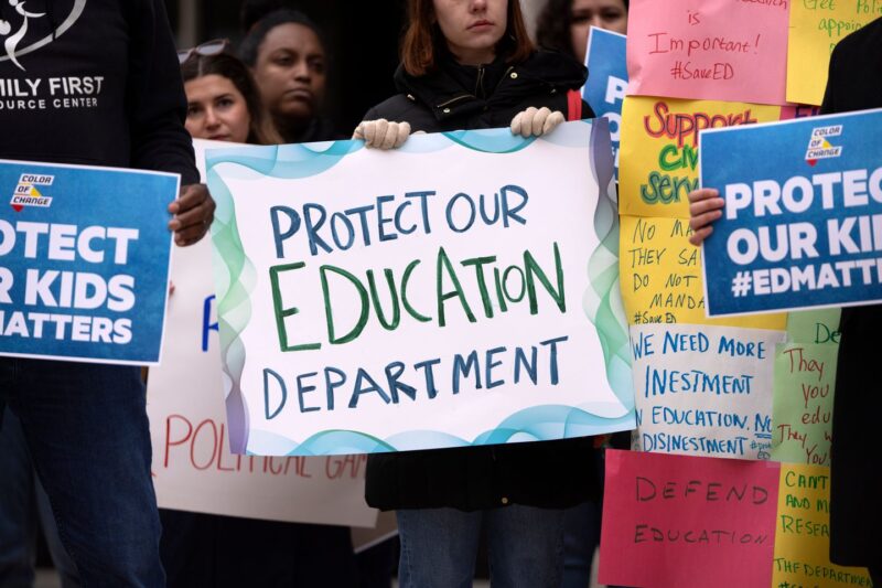 Judge blocks Trump’s attempt to dismantle Education Department