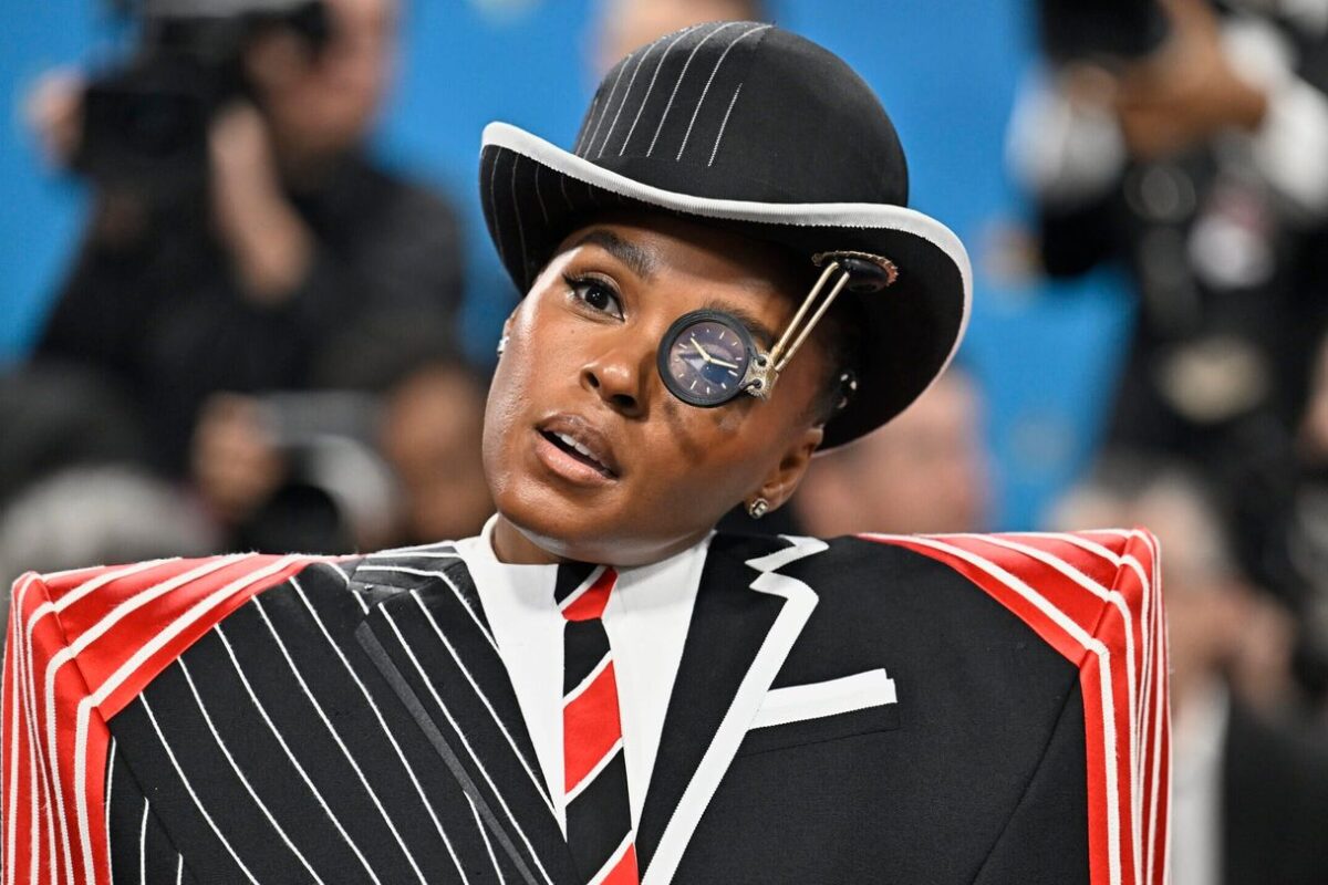 Janelle Monáe embraces dandyism at the Met Gala with help from an Oscar winner and tequila diamond