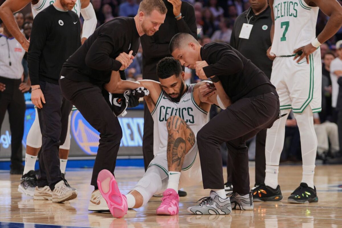 Tatum to miss remainder of playoffs after Achilles tendon surgery, imperiling Celtics’ repeat hopes