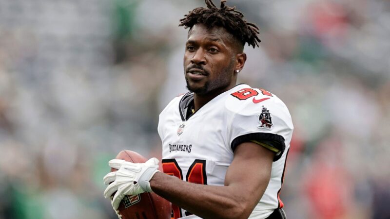 Antonio Brown detained after gunshots outside Adin Ross’ boxing event