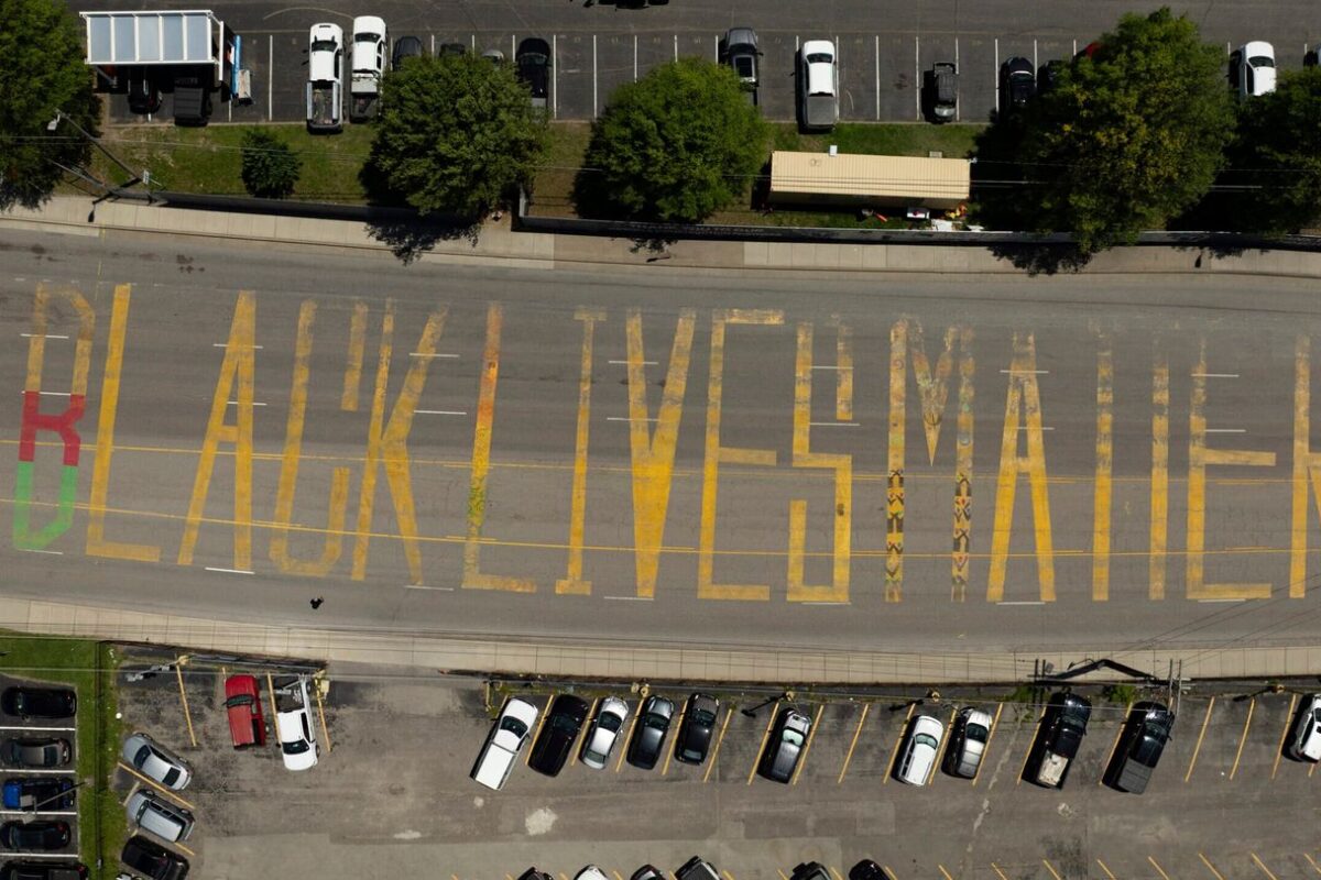 Black Lives Matter street murals stand as an enduring reminder of protests against racism