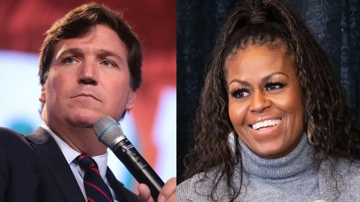 ‘Mind You, Melania Won’t Even Kiss Trump’: Tucker Carlson Claims Michelle Obama Is ‘Miserable’ In Marriage to Barack, Internet Fires Back with Melania Trump Comparisons