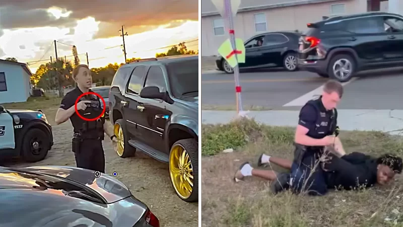 ‘What You Going to Do, Shoot Me?’: Florida Cop Pulls Gun on Unarmed Black Teens In Viral Video Over Minor Traffic Stop, Sparking Outrage