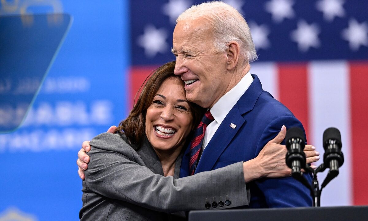 Kamala Harris reacts to former President Joe Biden’s cancer diagnosis