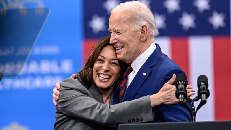 Kamala Harris reacts to former President Joe Biden’s cancer diagnosis