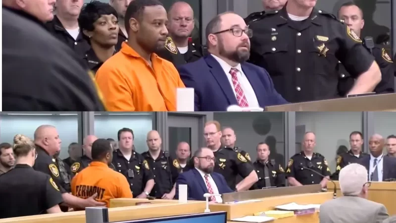 ‘A Death Penalthy Case’: 30 Deputies Appear In Courtroom In Show of Force for Hearing of Father Charged with Murder of Deputy a Day After Police Killed His Son, Leaving Him ‘Distraught’