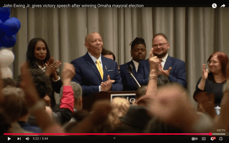 Omaha elects Democrat John Ewing Jr. as city’s first Black mayor