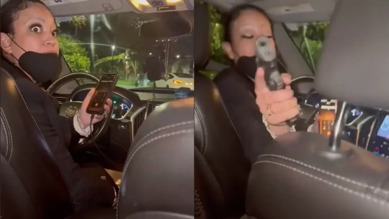 ‘She Got Them Crazy Eyes!’: Cellphone Video Shows Uber Driver Pulling Gun on Miami Woman During Ride. Passenger Now Plans to Sue Rideshare Company