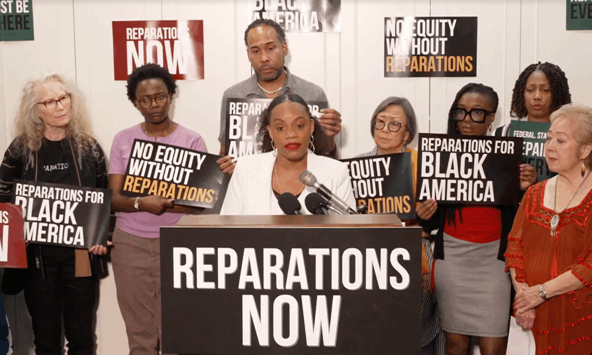 US Rep. Summer Lee introduces ‘Reparations NOW Resolution’ on Capitol Hill