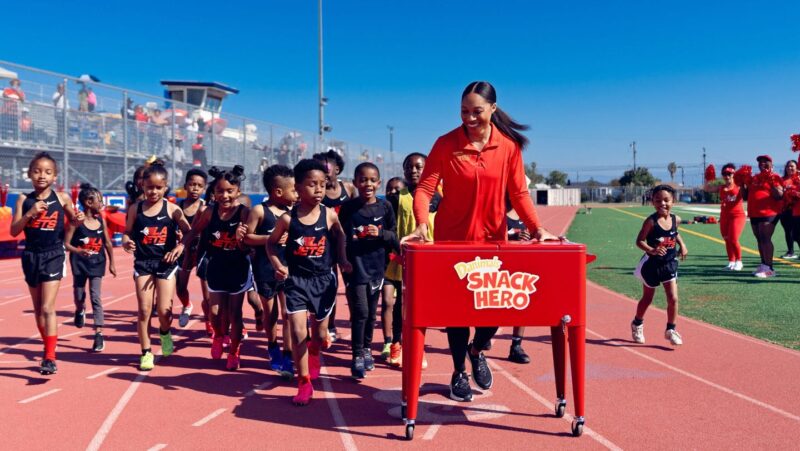 Allyson Felix honors moms this Mother’s Day with real talk on self-care and snack hero moments