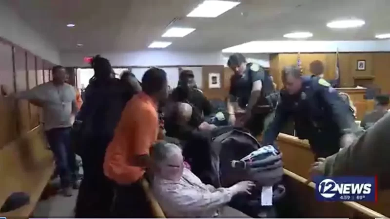 ‘He Has No Remorse!’: Brawl Erupts During Sentencing of 19-Year-Old Who Fatally Shot Teen. Family Members on Both Sides Tussle After Victim’s Mother Requests ‘Maximum Sentence’