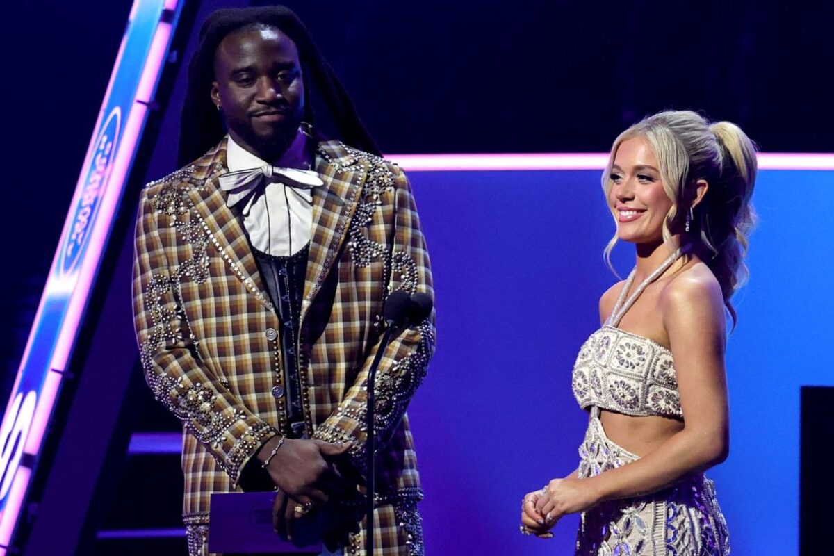 Shaboozey’s face says it all when Megan Moroney suggests Carter family ‘invented country music’
