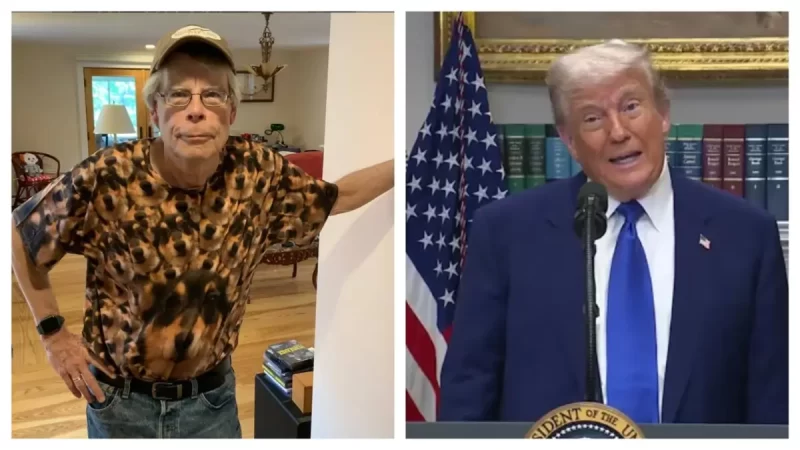 ‘It Wasn’t Just a Bad Joke But It Was a Racist One’: Stephen King’s Attempt to Mock Donald Trump Backfires Badly — MAGA Calls for Boycott, and Black Fans Accuse Him of Crossing the Line