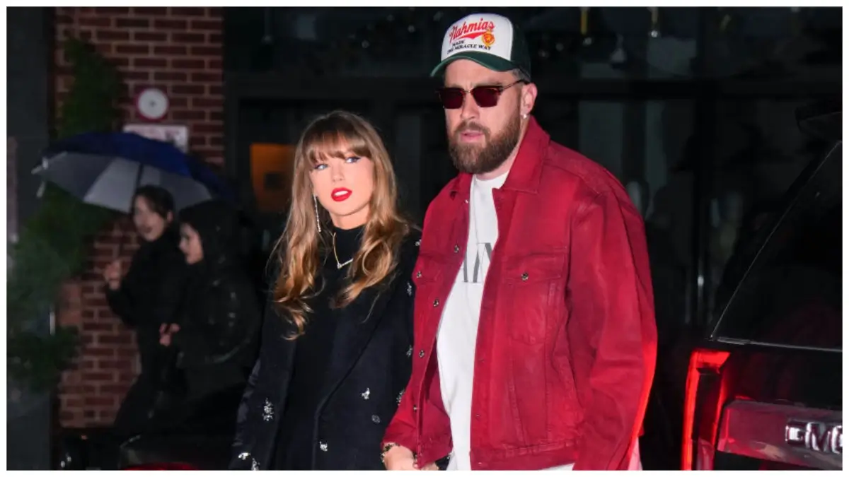 ‘Travis Looks About 20 Years Older’: Travis Kelce’s Drastic New Look on Night Out with Taylor Swift Sparks More Breakup Rumors