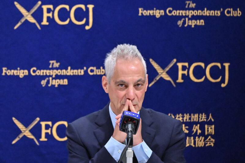 Op-Ed: Rahm Emanuel Will Never Be President