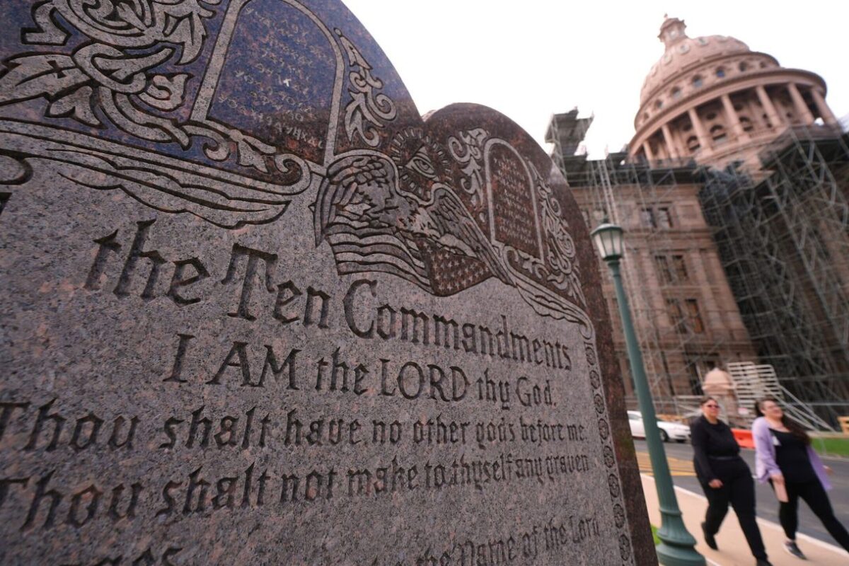 New Texas law will require Ten Commandments to be posted in every public school classroom