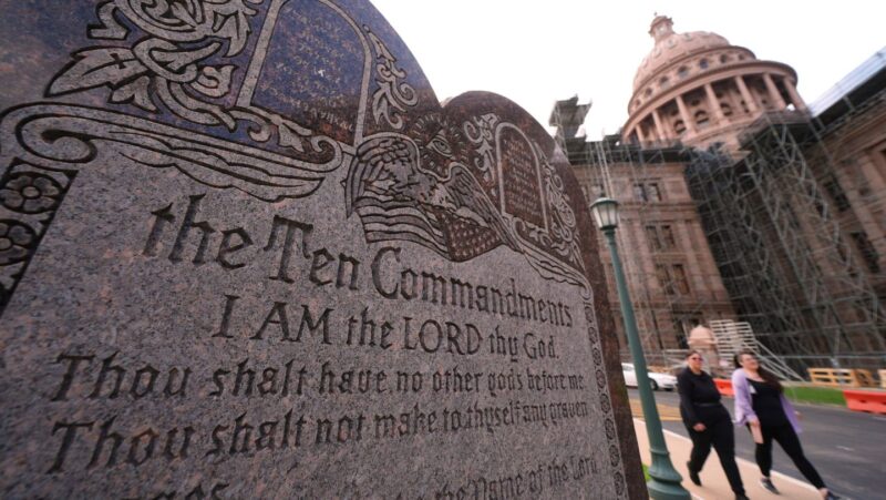 New Texas law will require Ten Commandments to be posted in every public school classroom