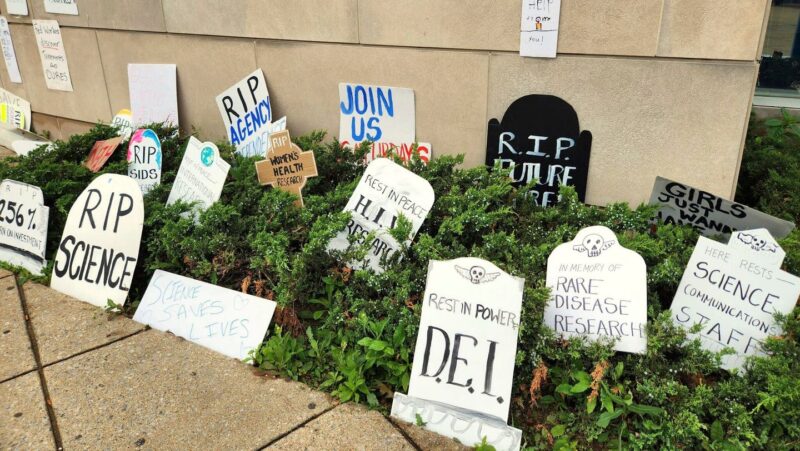 NIH scientists publish declaration criticizing Trump’s deep cuts in public health research