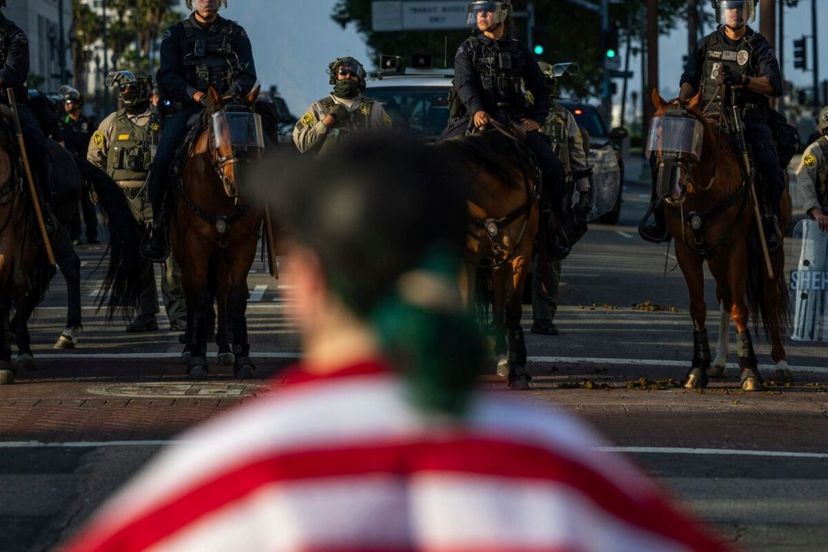 As legal fight over Guard deployment plays out, Noem vows to continue Trump’s immigration crackdown