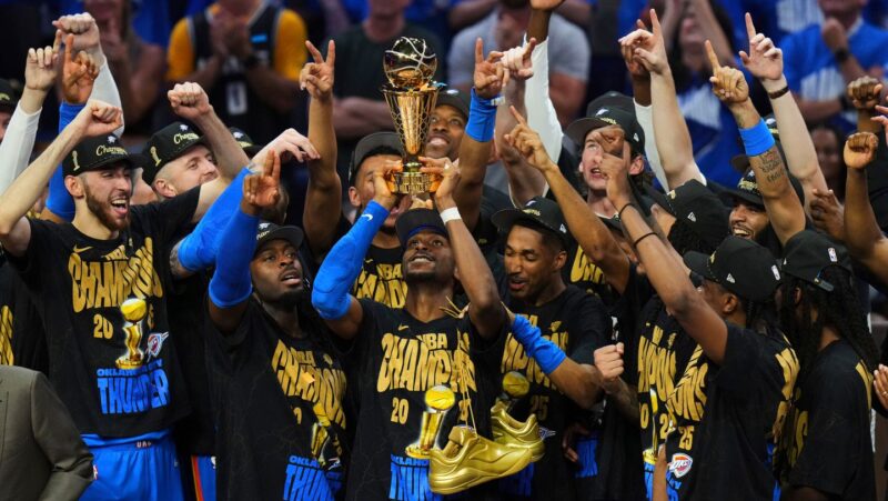 Game 7: Shai Gilgeous-Alexander scores 29 points and Thunder beat Pacers 103-91 for NBA title