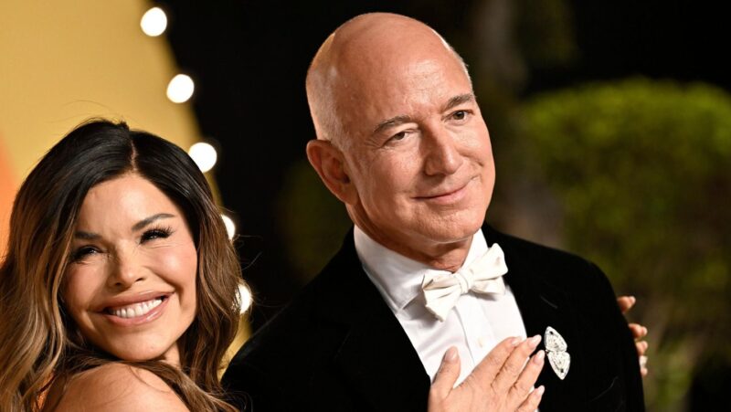 Protesters say Bezos’ star-studded Venice wedding highlights growing inequality