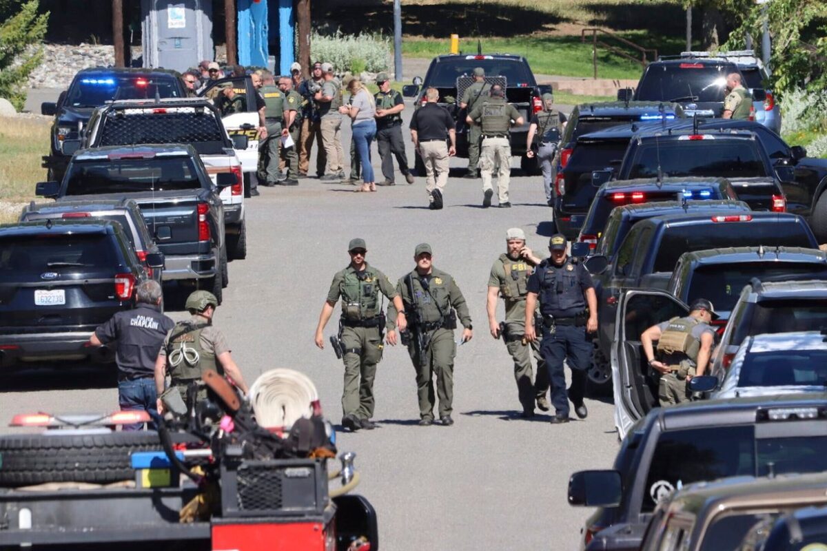 Gunman started fire, then fatally shot 2 firefighters in ambush attack, Idaho officials say