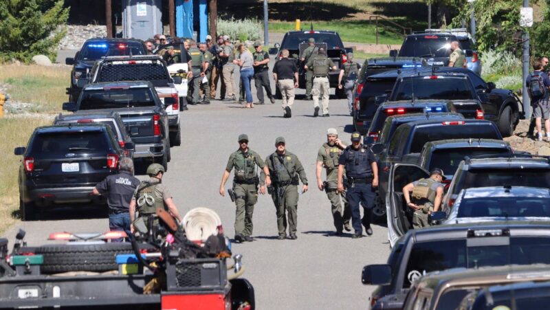 Gunman started fire, then fatally shot 2 firefighters in ambush attack, Idaho officials say