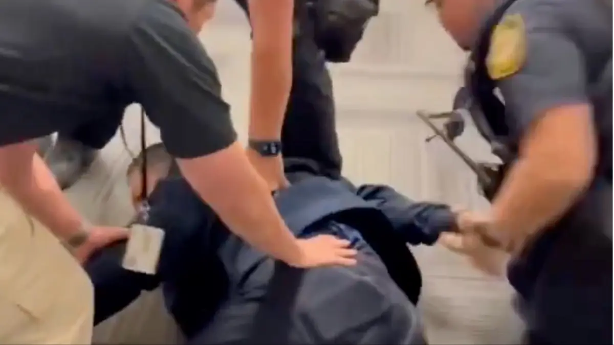 ‘I Voted for This!’: MAGA Celebrates Violent Removal of Alex Padilla After Confronting Kristi Noem As Abby Phillip Exposes DHS for Lying to Justify Dragging the Senator Out