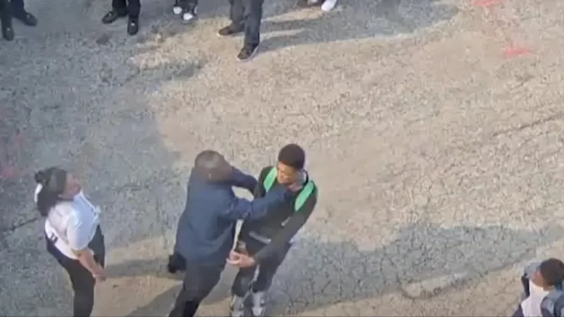 ‘Beat the — Out of You!’: Video of Chicago Cop Grabbing Teen By Neck and Forcefully Shoving Him at a School Ends His 30-Year Police Career