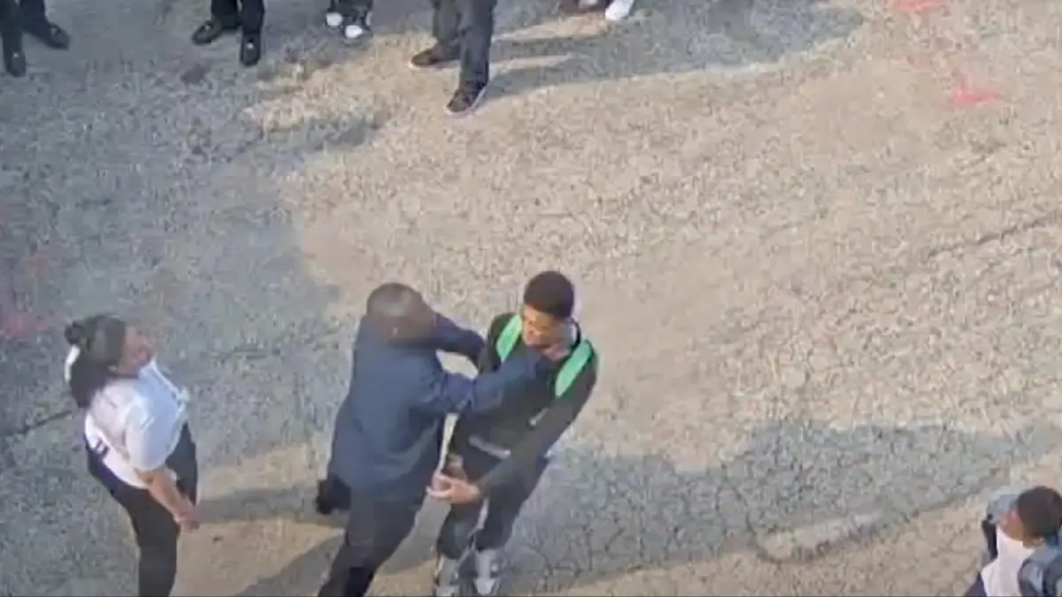 ‘Beat the — Out of You!’: Video of Chicago Cop Grabbing Teen By Neck and Forcefully Shoving Him at a School Ends His 30-Year Police Career