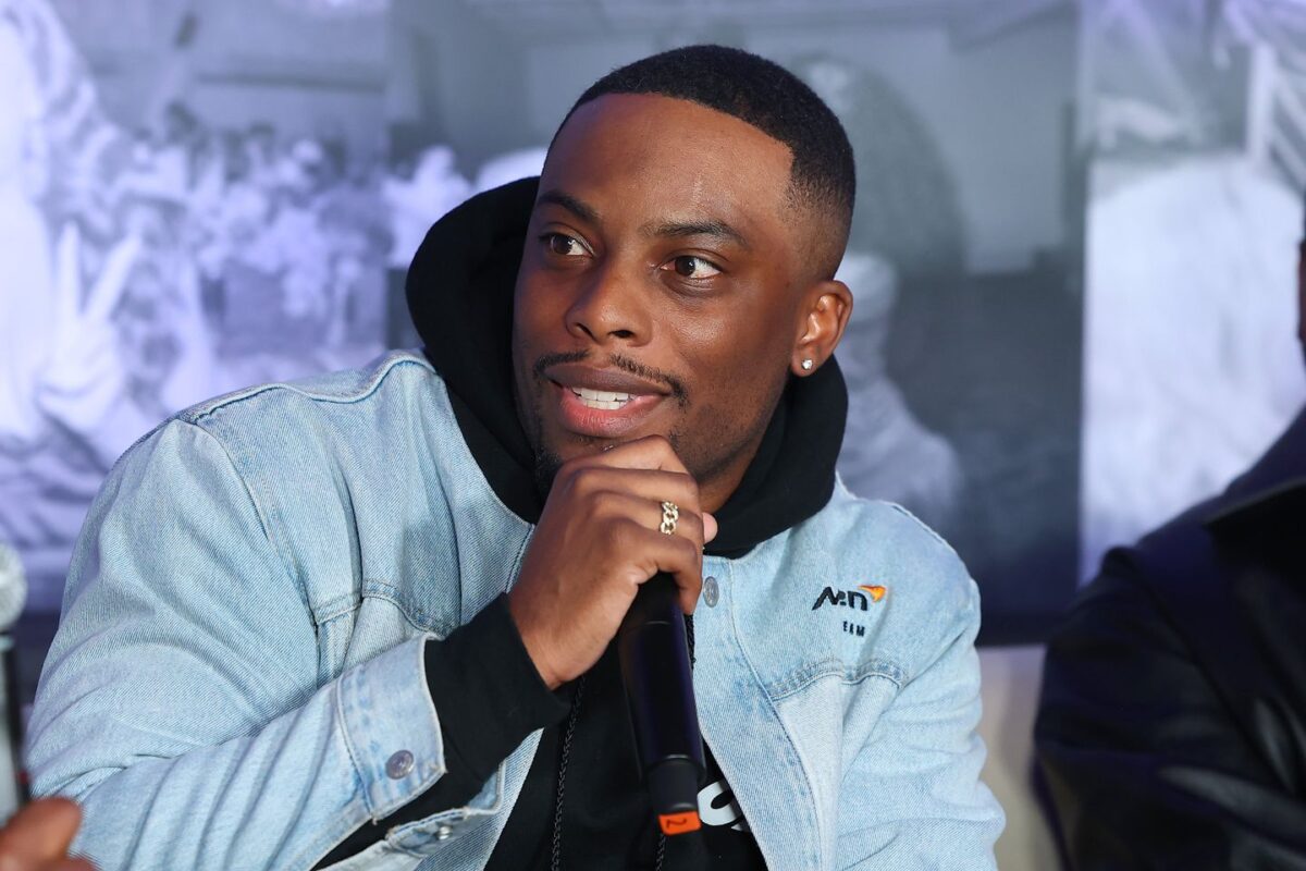 Woody McClain shares an emotional reflection about acting and preparing for fatherhood