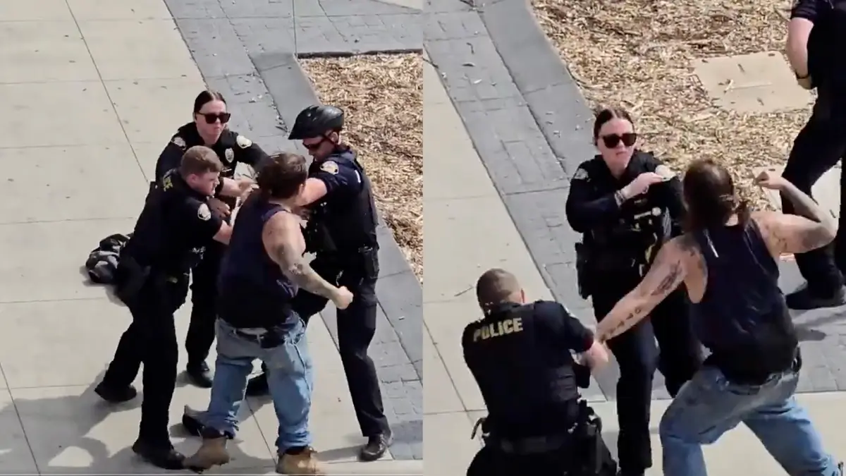 ‘Welcome to AmeriKKKa!’: Nonblack Man Pummels Three Cops, Flees Scene Unharmed with No Shots Fired — Reigniting Debate Over Racial Double Standard In Policing