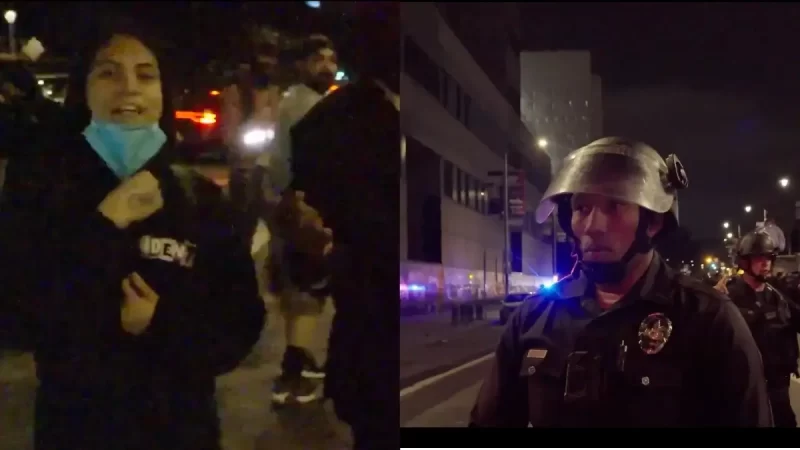 ‘I’ll Spit In Your Face!’: Protesters Caught on Video Calling Black Cops the N-Word as Black Citizens Debate Whether Protests ‘Are Our Fight Too’