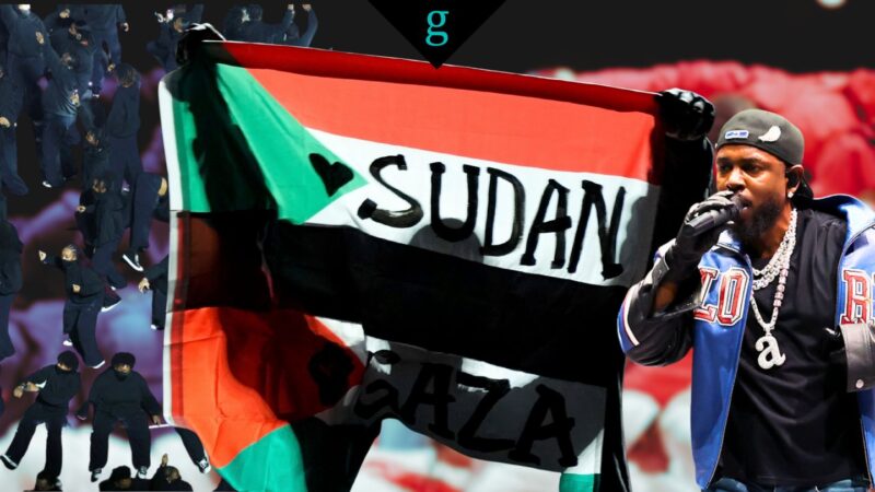 Super Bowl halftime performer charged for running on field with ‘Sudan and Free Gaza’ flag