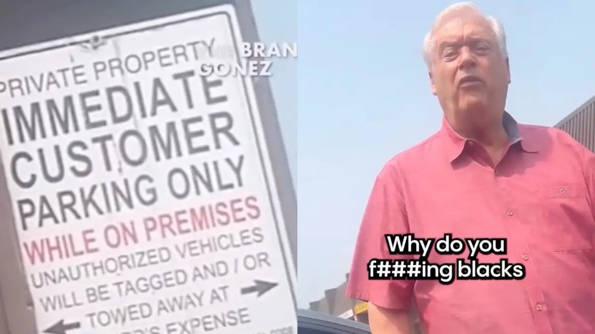 ‘People Like You Park and Scratch Cars’: White Man Accuses Black Woman of Illegally Parking In Shopping Plaza In Racist Outburst, Threatens to Call Cops, Video Shows